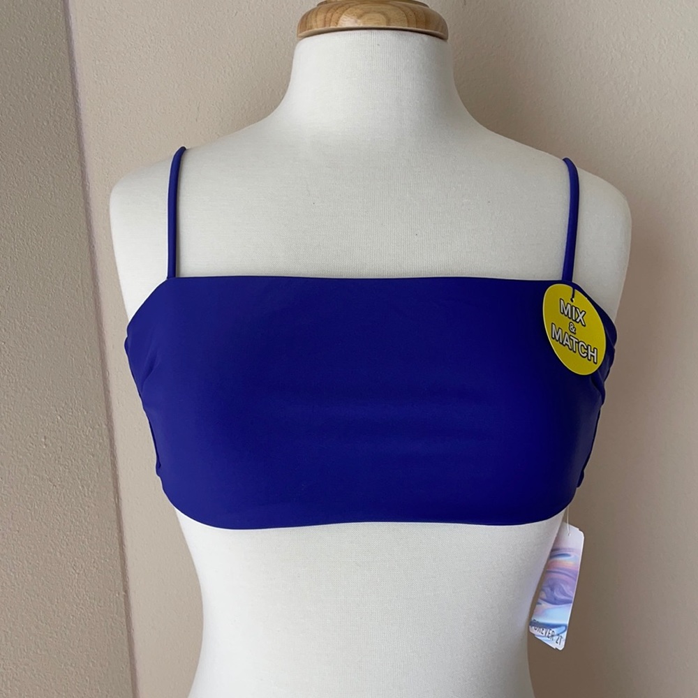 NWT Royal Blue Bikini Top